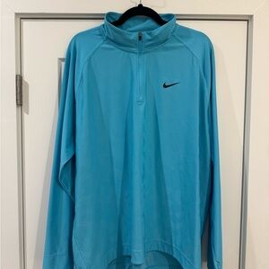 Nike Light Aqua Dri-FIT ADV Quarter-Zip Pullover